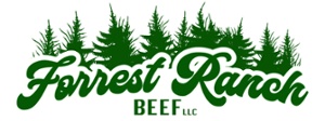 Forrest Ranch Beef Logo Green